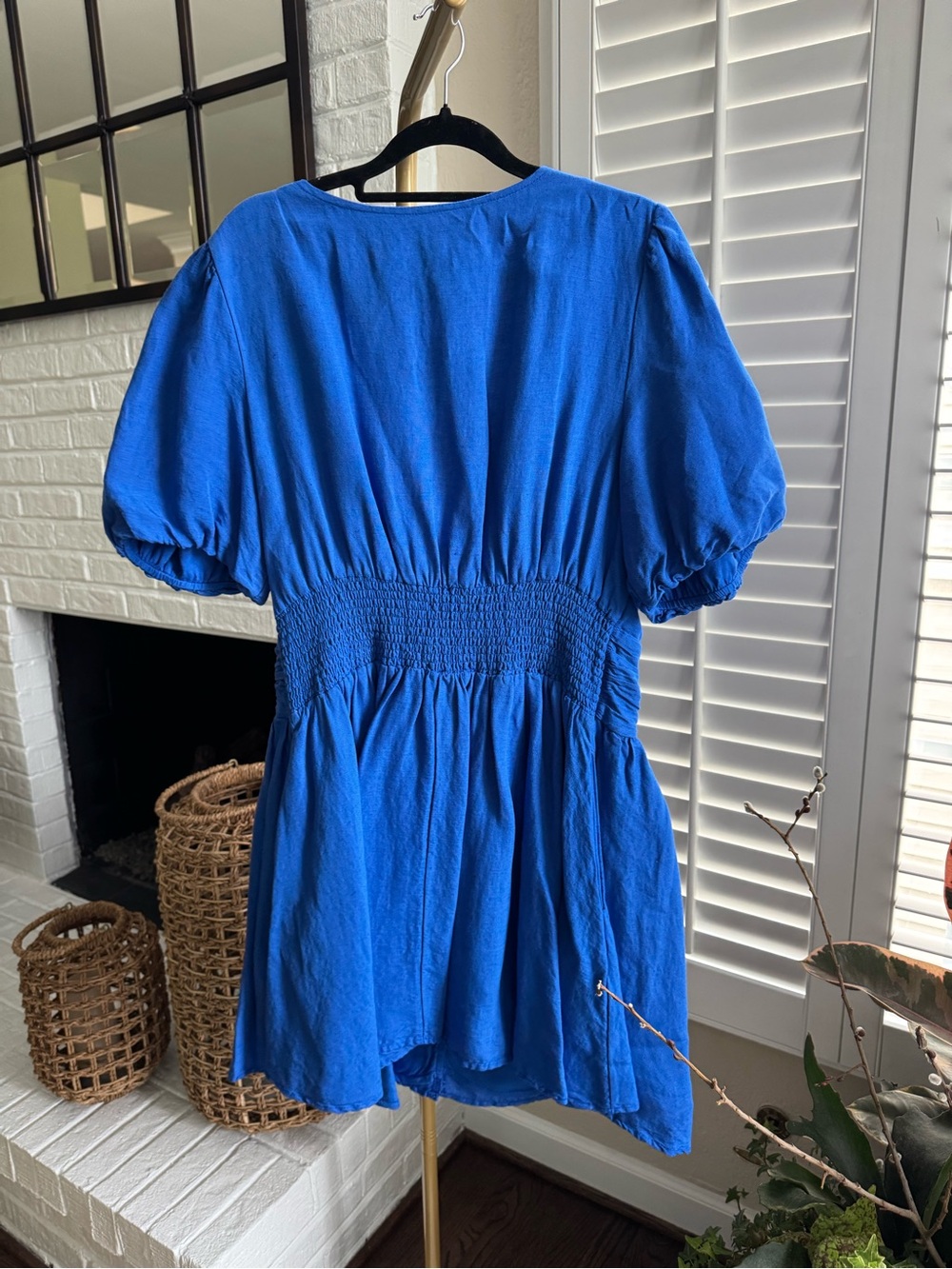 Anthropologie Katerina Button Front Mini Dress - Picture 2 of 5